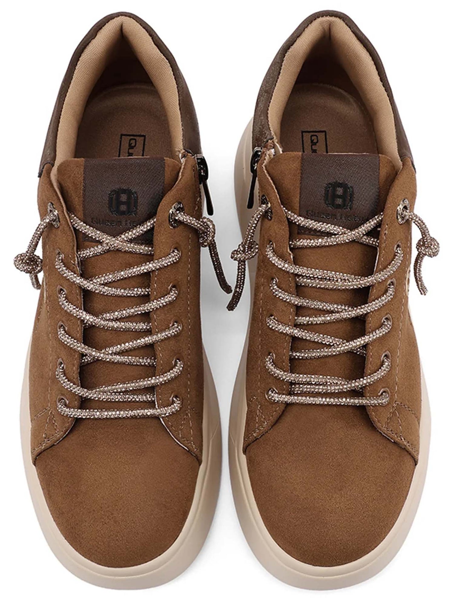 Queen Helena X35 6, sneakers da donna marroni