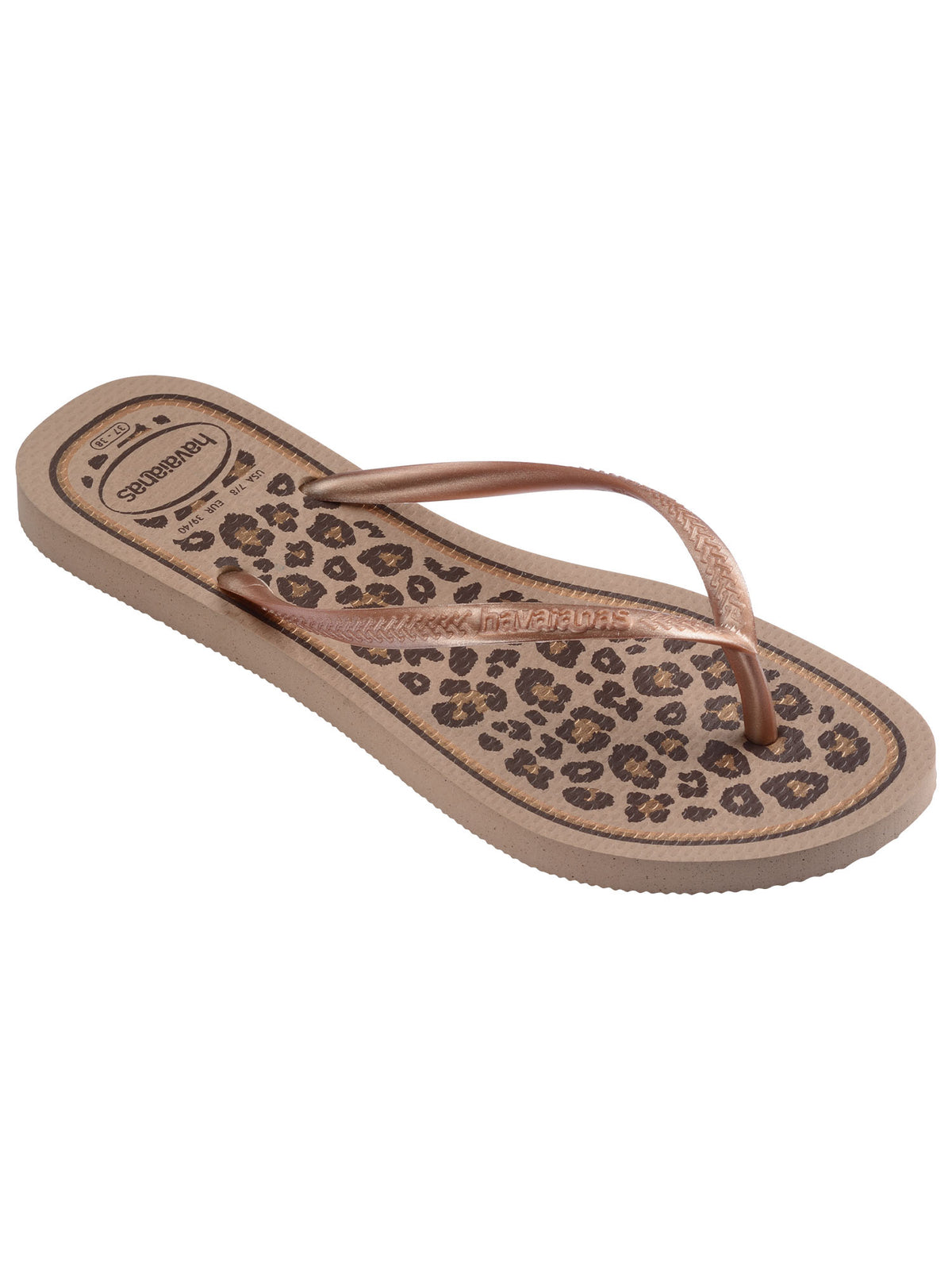 Havaianas slim anima ciabatte infradito mare da donna rose gold