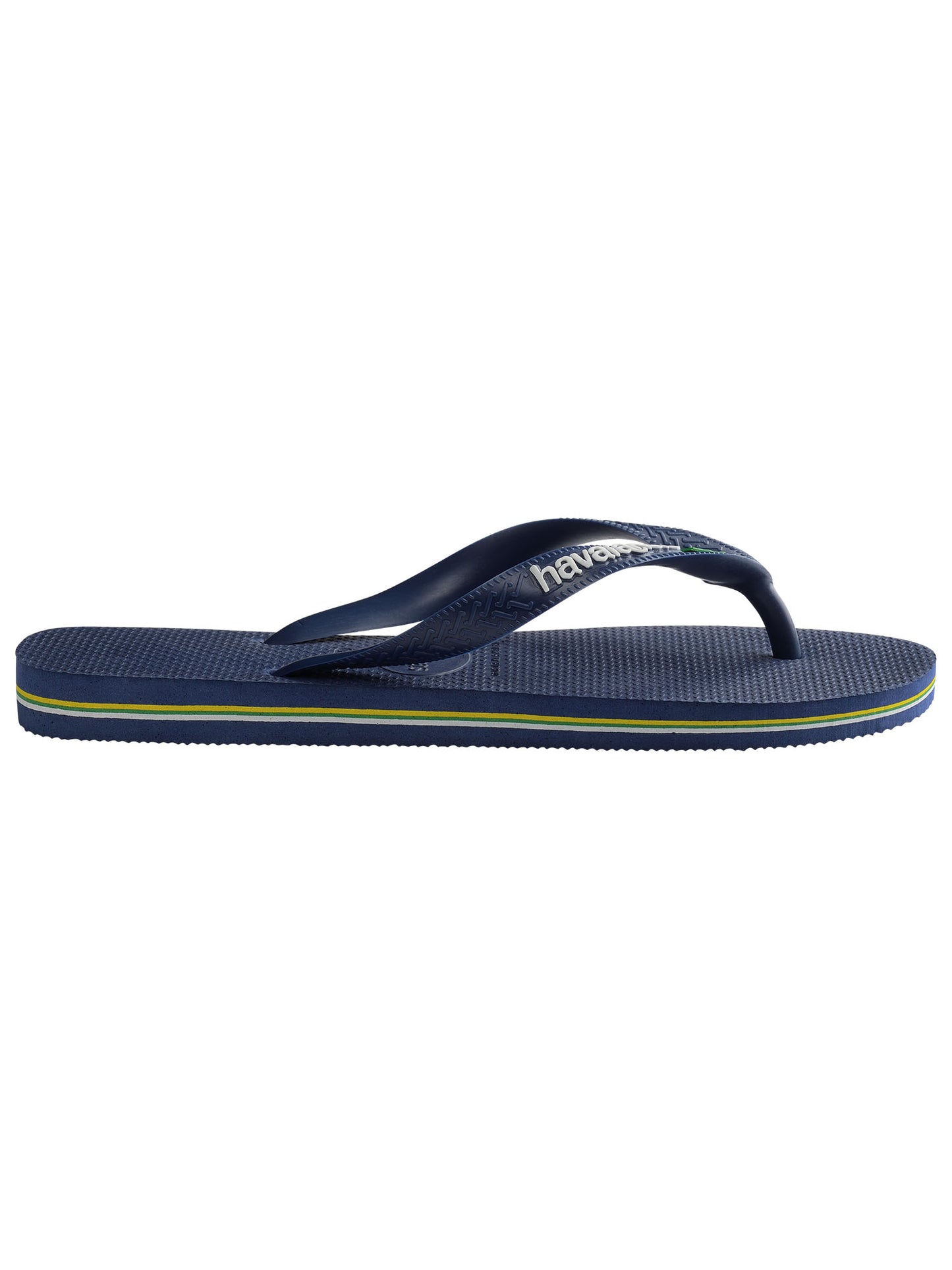 Ciabatte uomo Havaianas Brasil Logo in blu classico