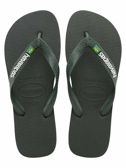 Havaianas Brasil Logo, ciabatte uomo in stile classico