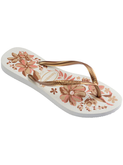 Ciabatte Havaianas Slim Organ da donna multicolore, stile brasiliano