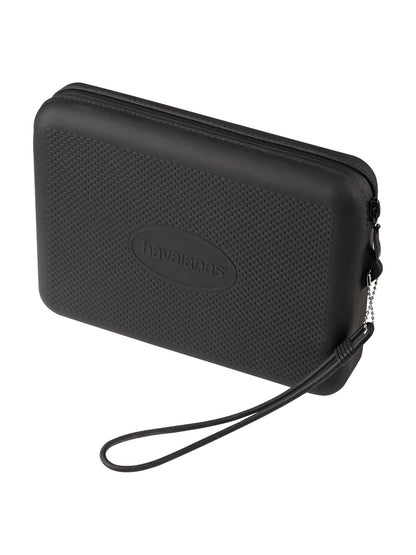 Necessaire Havaianas unisex adulto in silicone nero