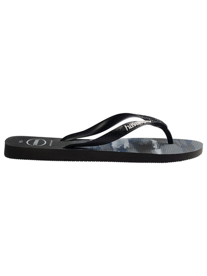 Ciabatte Havaianas Top Camu nere da uomo
