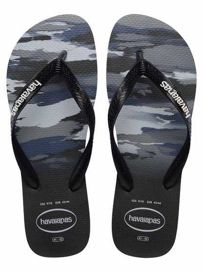 Ciabatte Havaianas Top Camu nere da uomo