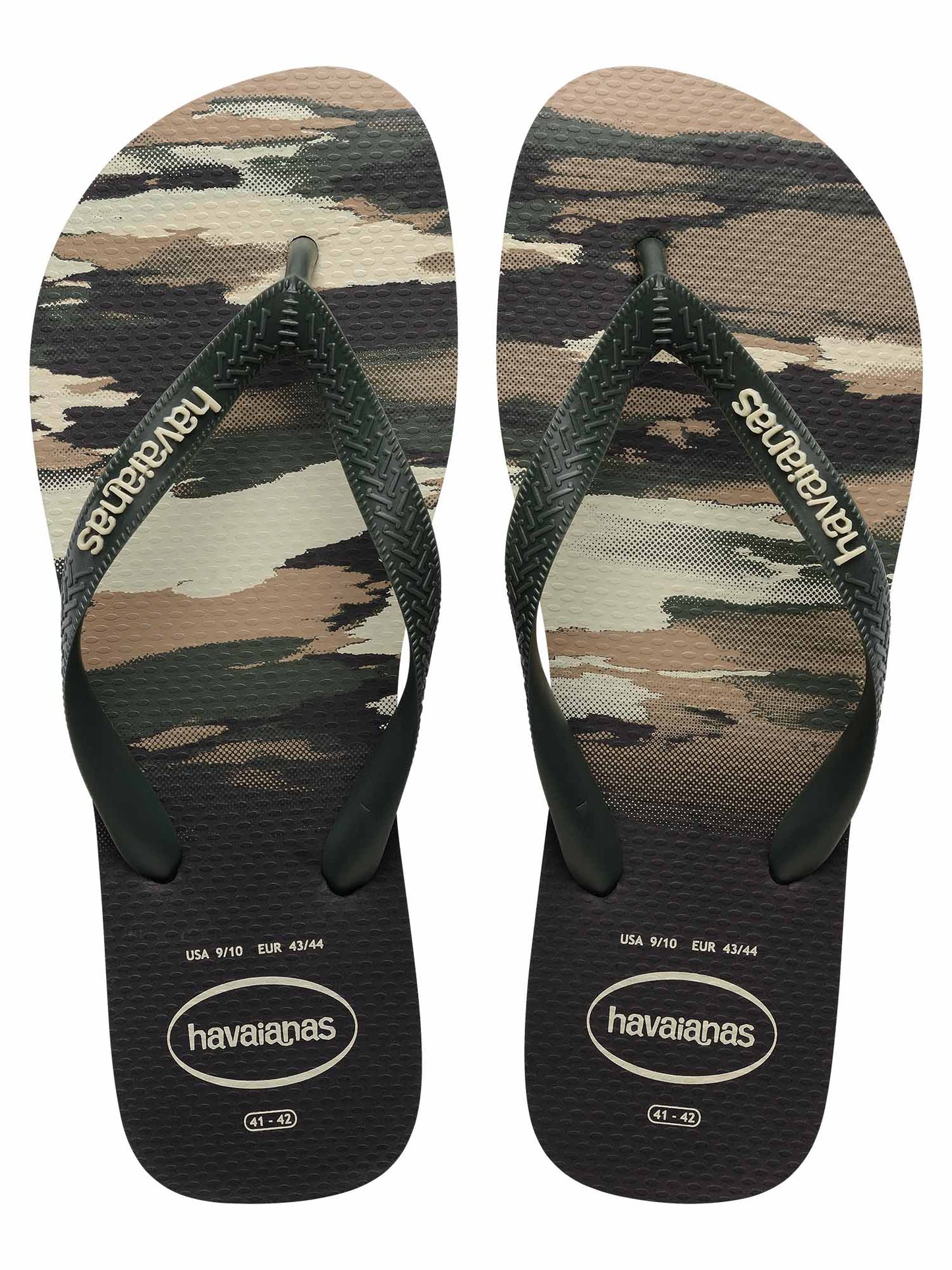 Havaianas Top Camu, ciabatte uomo verde dallo stile brasiliano
