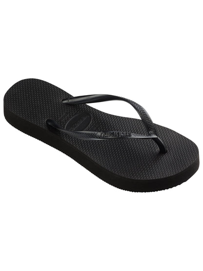 Ciabatte donna Havaianas Slim Flatform nere eleganti e comode