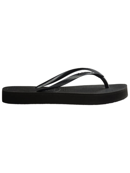 Ciabatte donna Havaianas Slim Flatform nere eleganti e comode