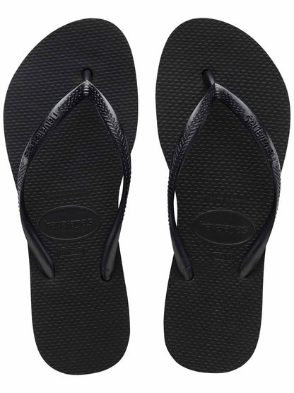 Ciabatte donna Havaianas Slim Flatform nere eleganti e comode