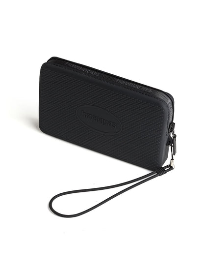 Mini Bag Havaianas nera in silicone resistente e compatta