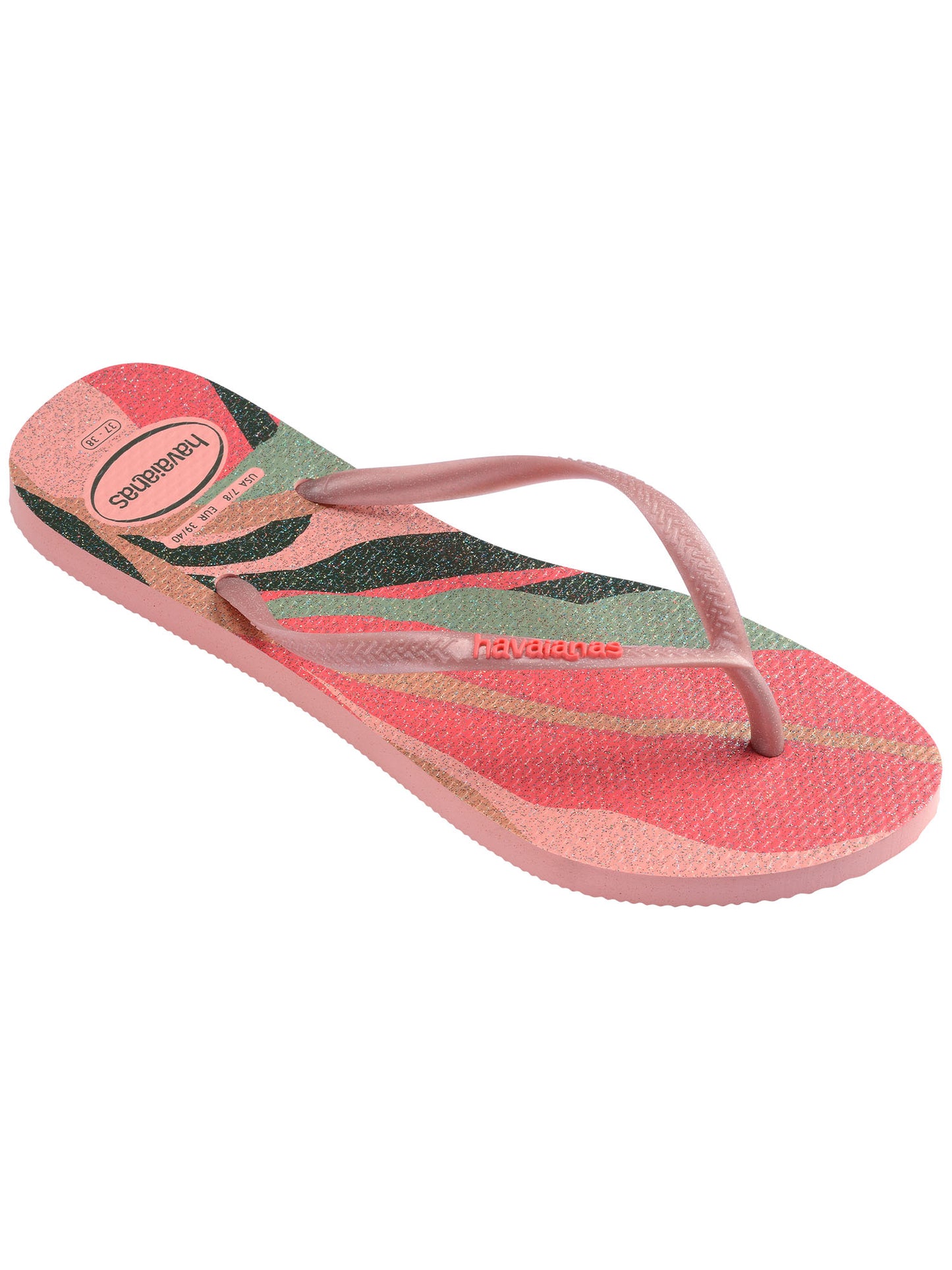 Ciabatte Havaianas Slim Palet rosa da Donna, icona di stile brasiliano