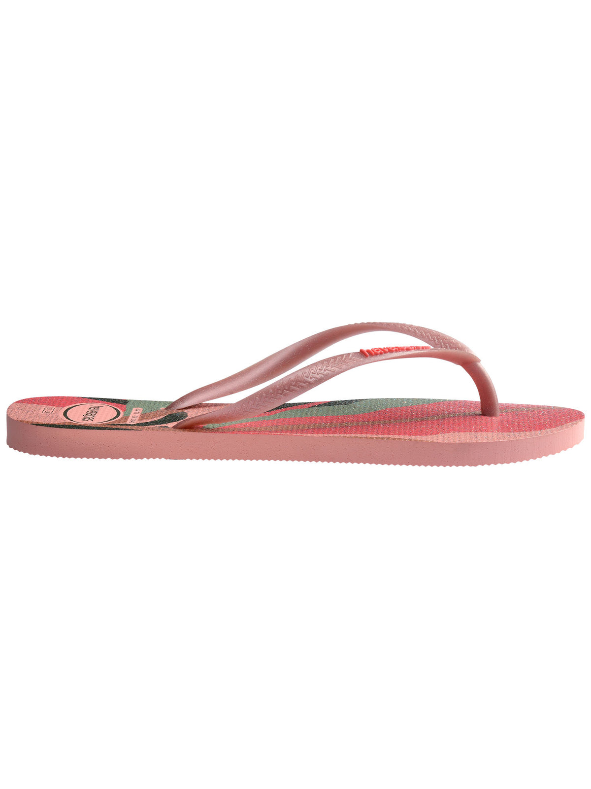 Havaianas slim palet ciabatte infradito mare da donna rosa
