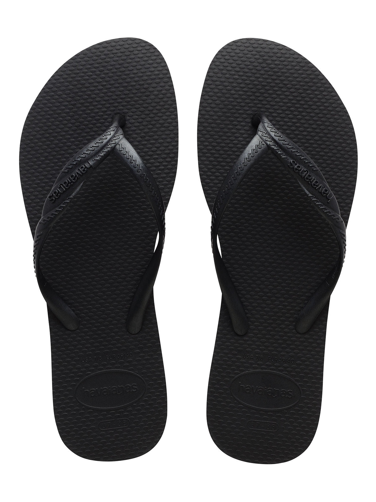 Havaianas fantasia ciabatte infradito mare da donna nero