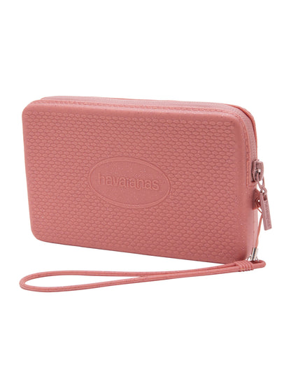 Havaianas Mini Bag glitter grigia da donna