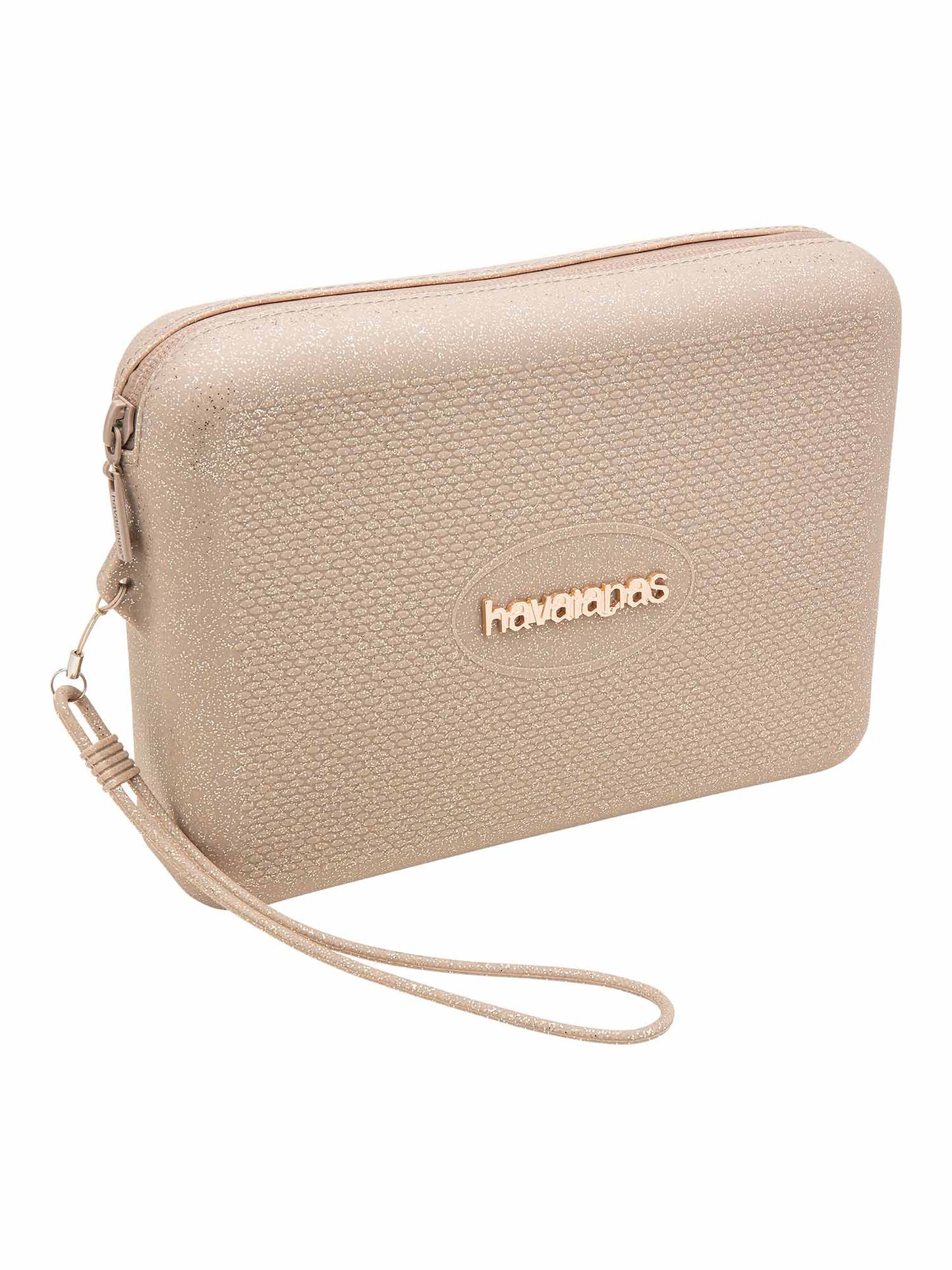 Havaianas Beach Glitter, necessaire unisex color oro