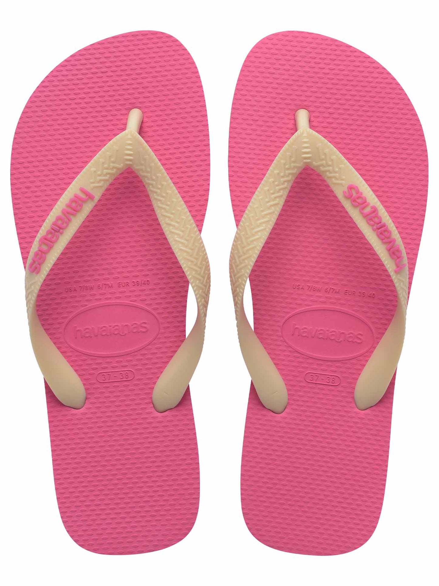 Ciabatte donna Havaianas Top Logo rosa