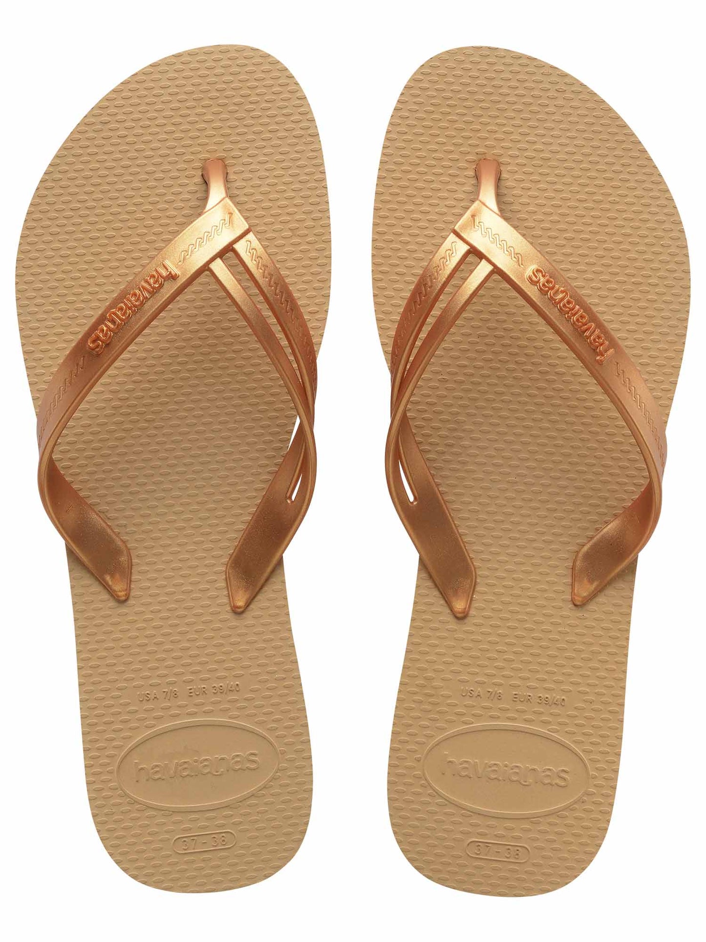 Havaianas Elegance, ciabatte donna color Oro