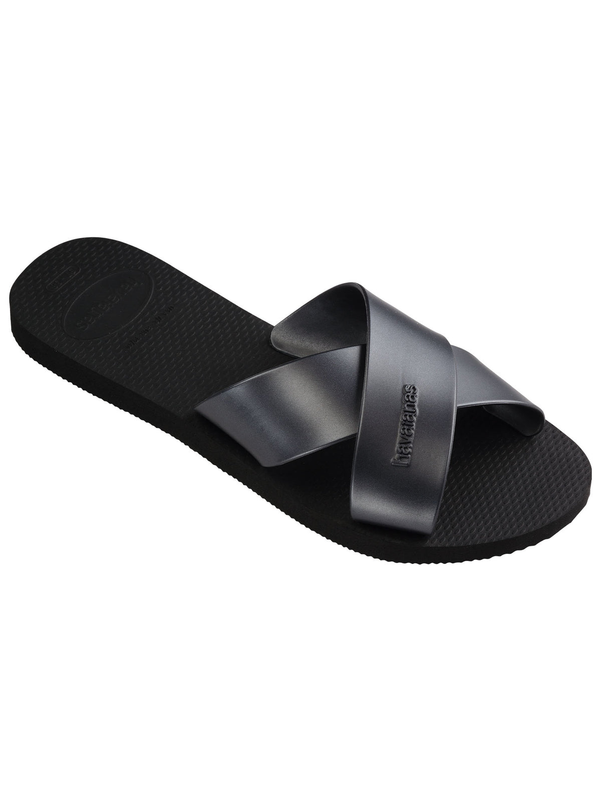 Havaianas aqua metal ciabatte infradito mare da donna nero