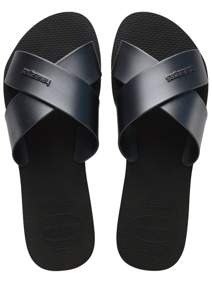 Havaianas aqua metal ciabatte infradito mare da donna nero