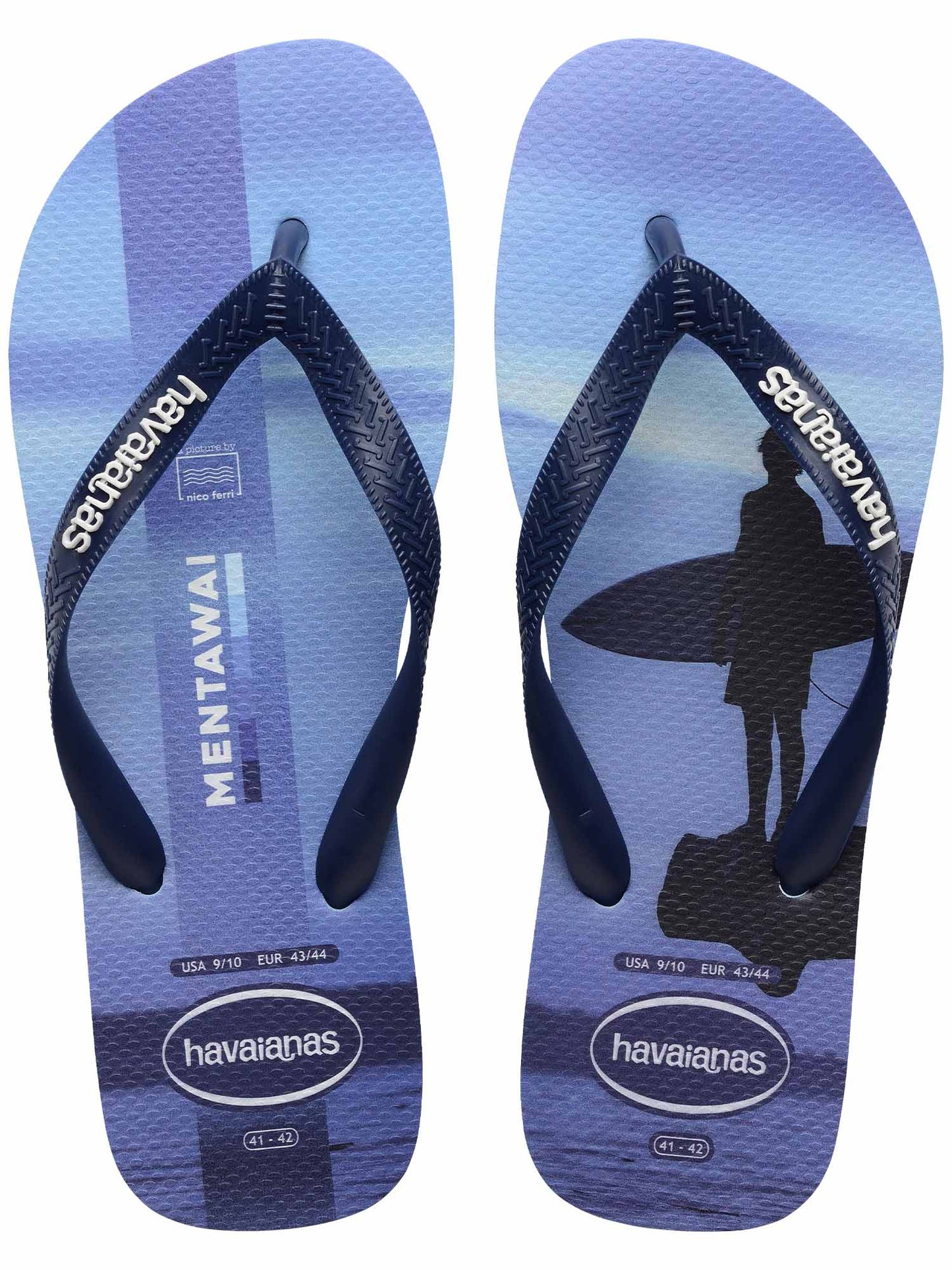 Havaianas Top Surfer, ciabatte da uomo lilla