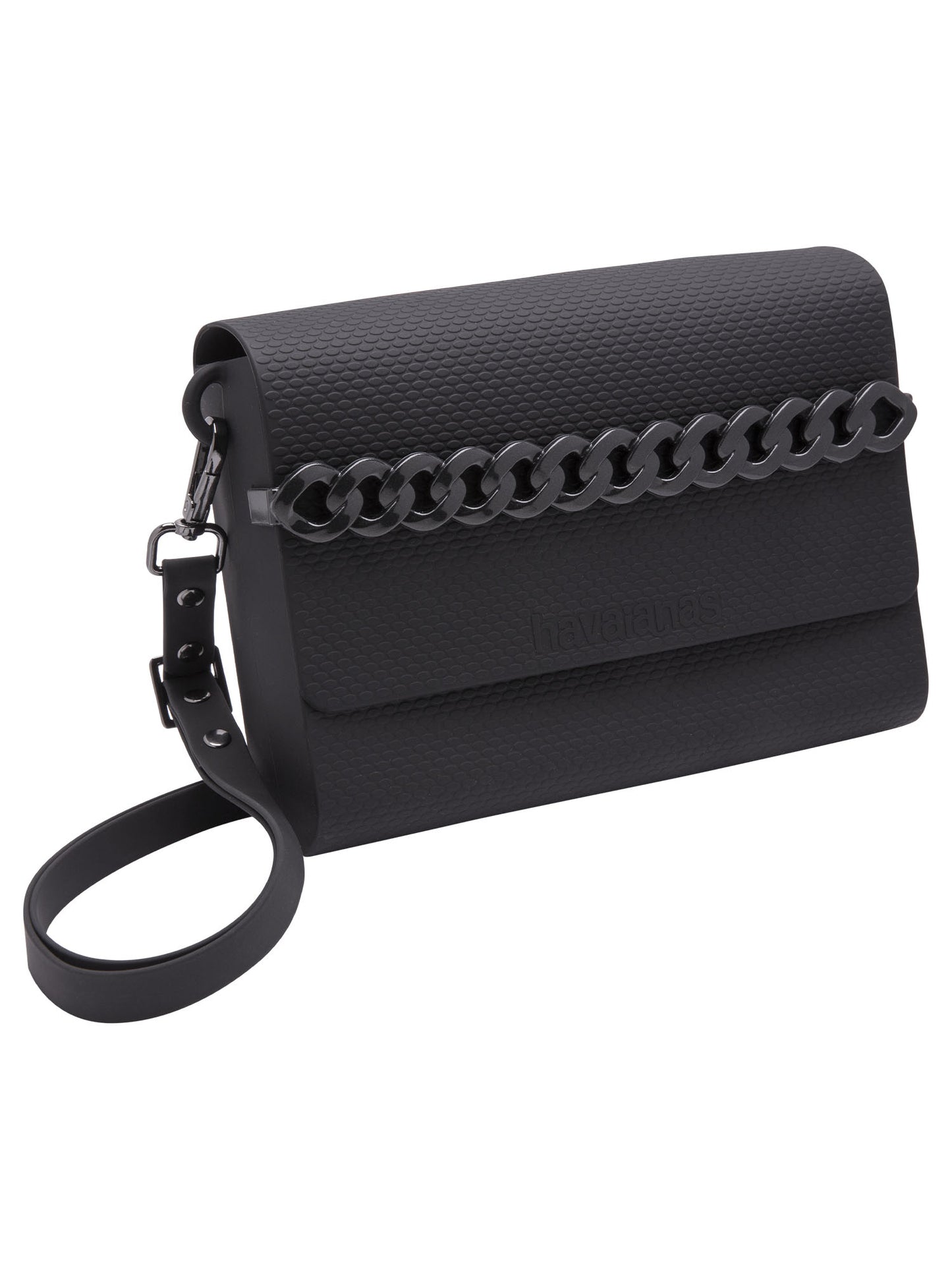 Havaianas Casual Bag, borsa unisex adulto nera versatile e pratica