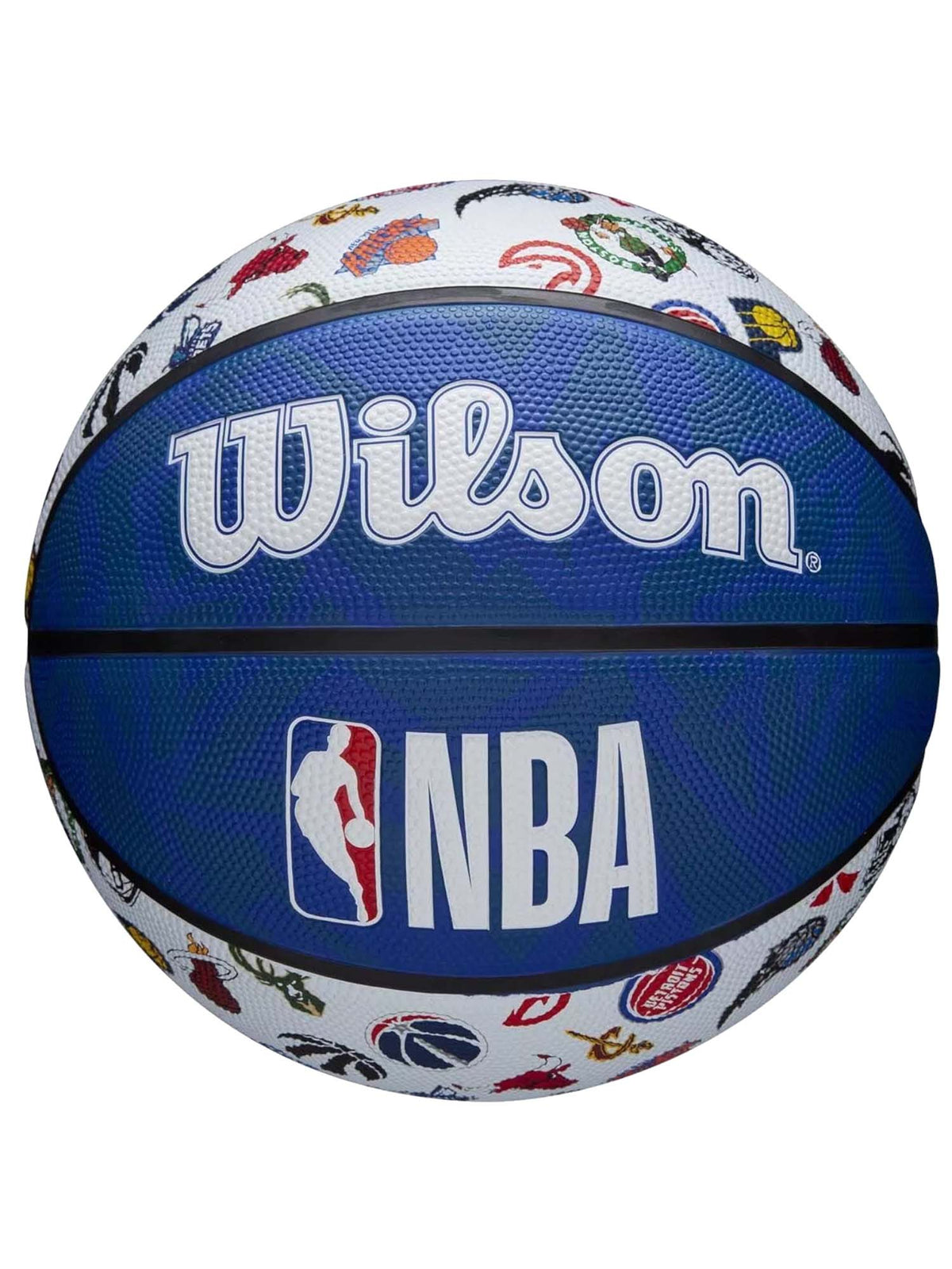 Wilson nba all team pallone basket da unisex bianco