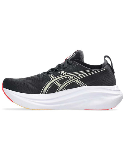 SCARPA RUNNING GEL NIMBUS 27 ASICS DA UOMO NERO