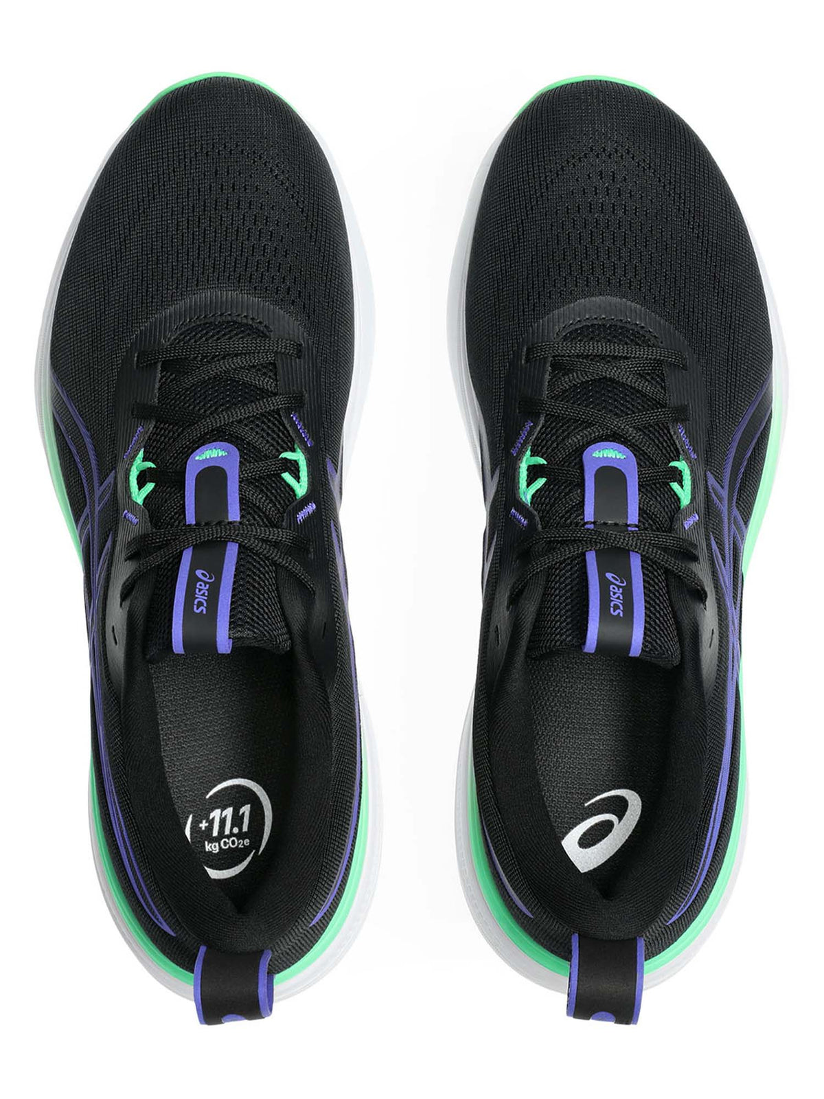 Asics gel-pulse 17 scarpa running da uomo nero