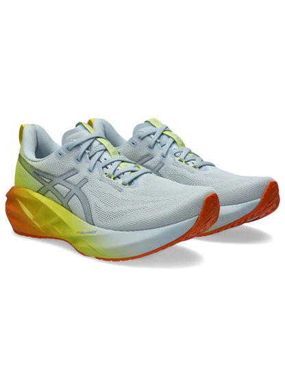 Asics Novablast 5, scarpa running uomo azzurra