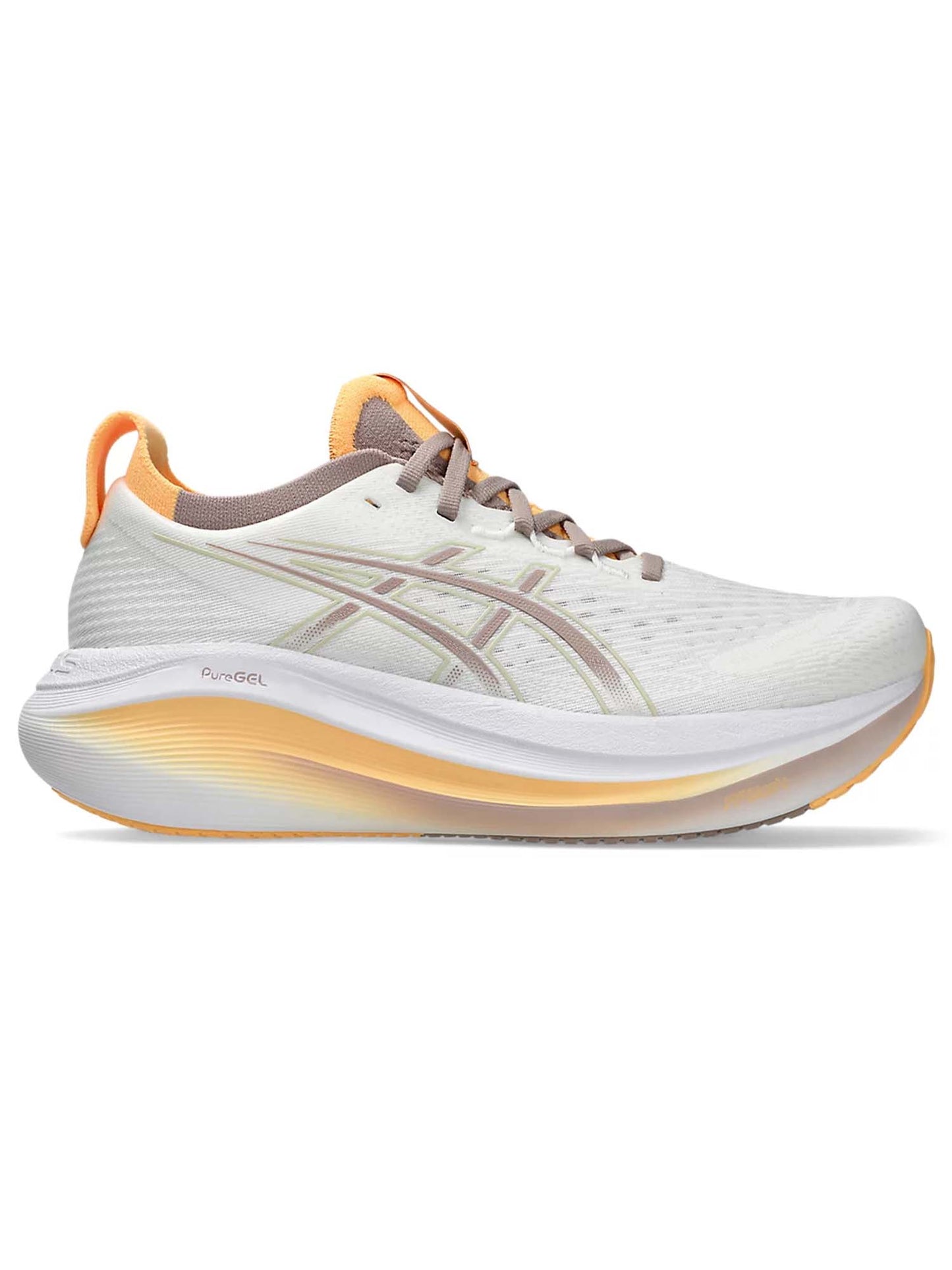 SCARPA RUNNING GEL NIMBUS 27 ASICS DA DONNA BIANCO