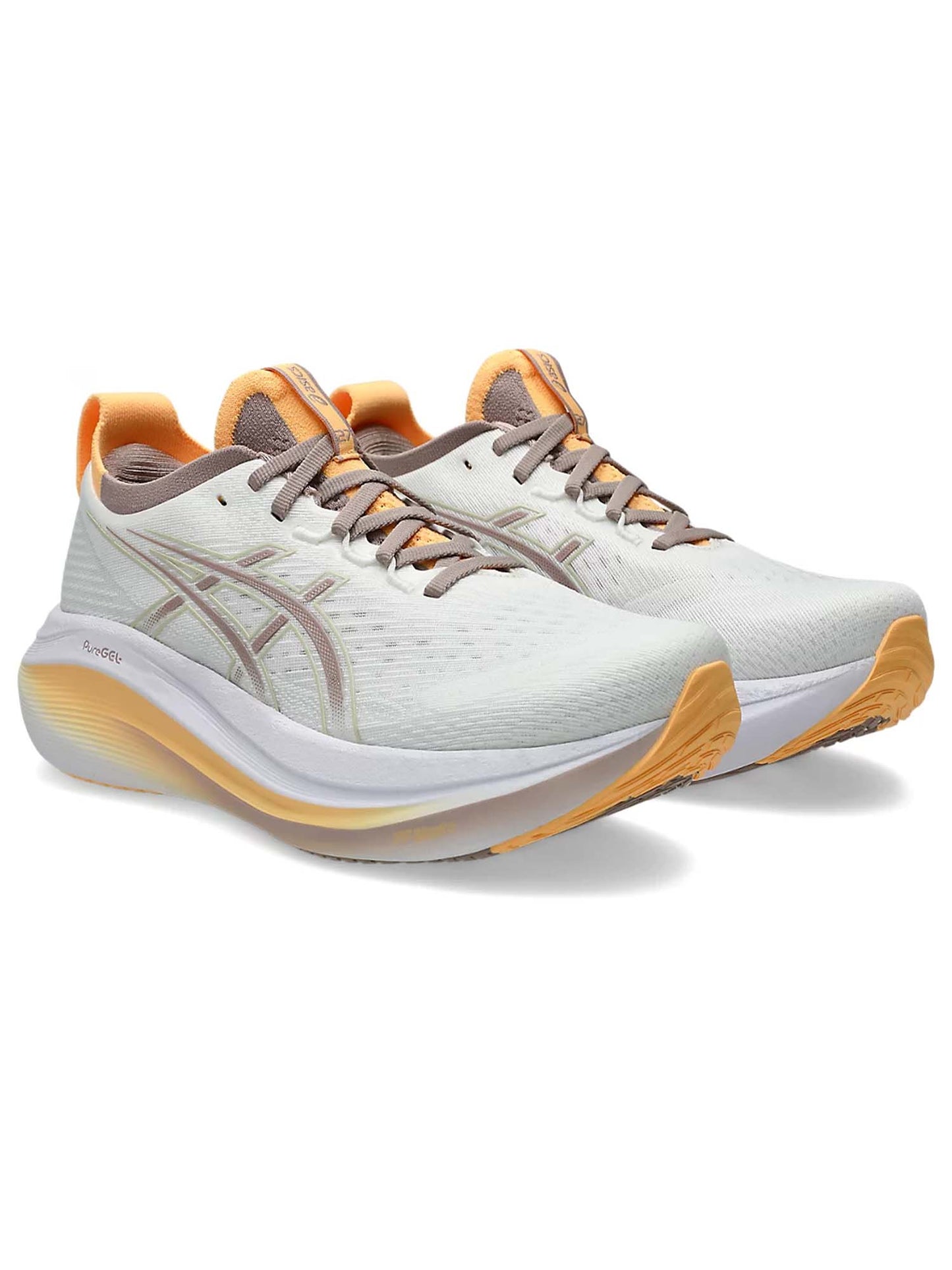 SCARPA RUNNING GEL NIMBUS 27 ASICS DA DONNA BIANCO