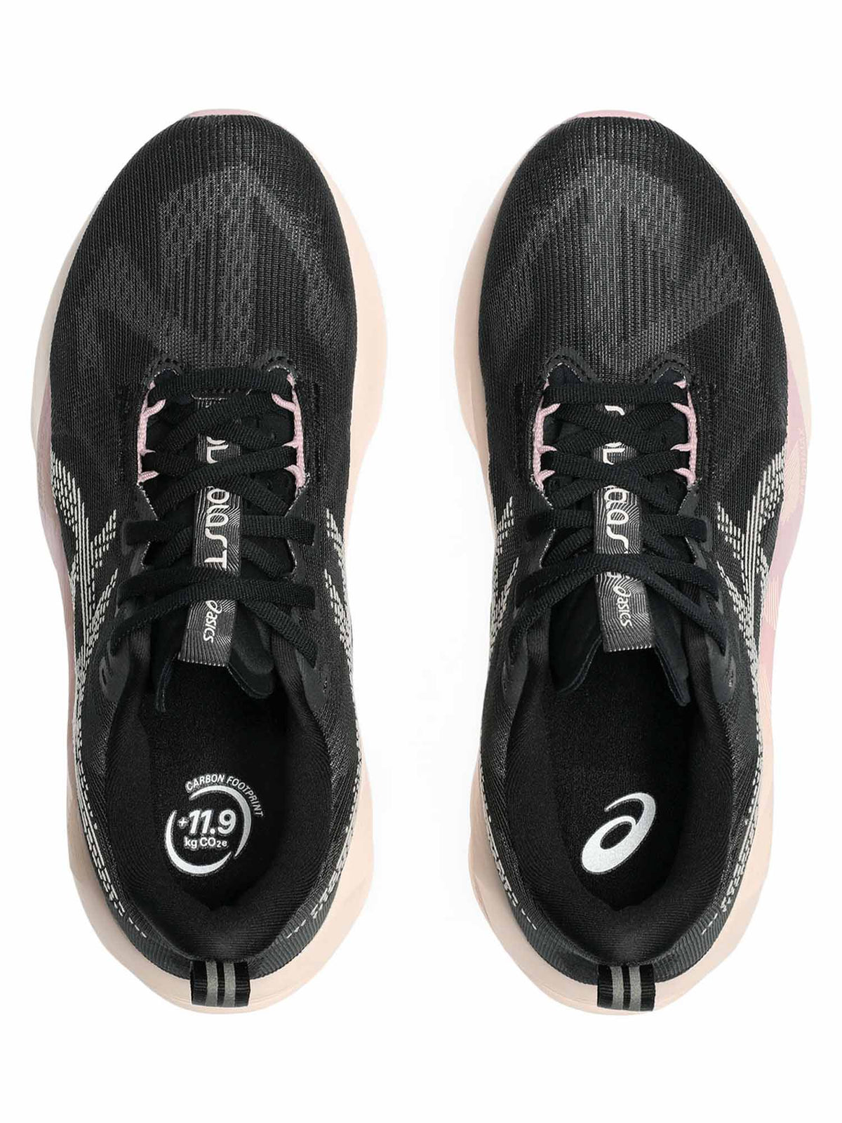 Asics novablast 5 scarpa running da donna nero