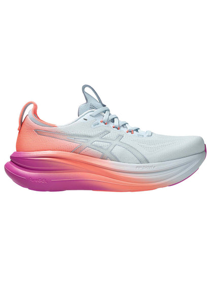 Asics Gel-Nimbus 28, scarpa da running donna azzurra