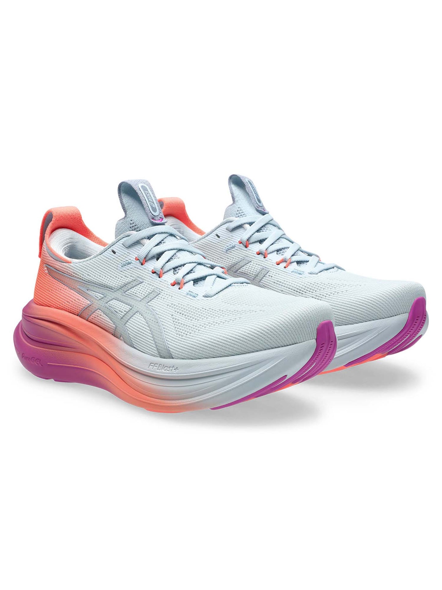 Asics Gel-Nimbus 28, scarpa da running donna azzurra