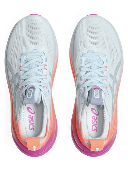 Asics Gel-Nimbus 28, scarpa da running donna azzurra