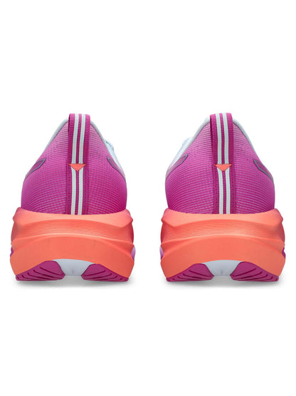 Asics Novablast 5, scarpa running donna azzurra con ammortizzazione