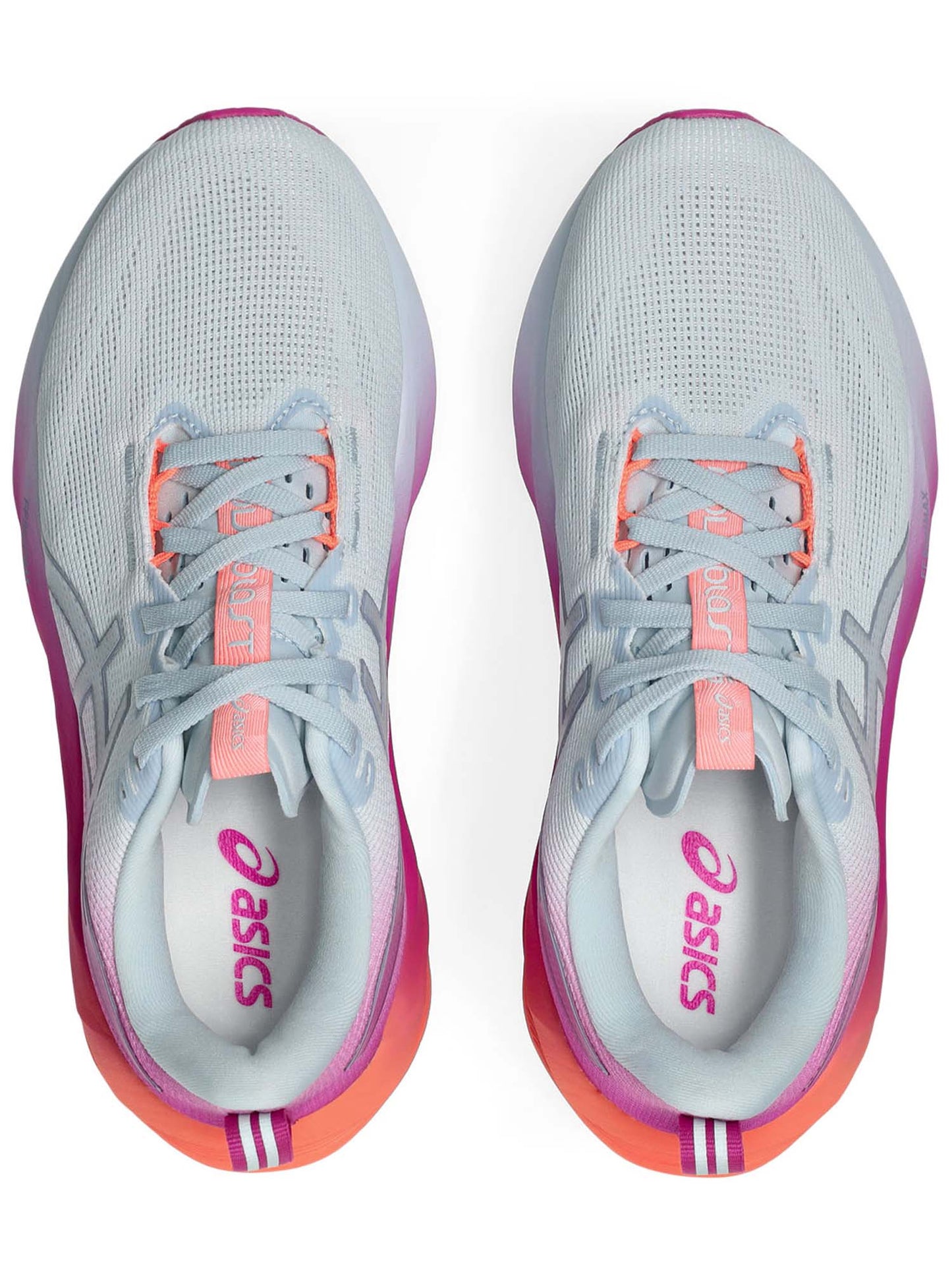Asics Novablast 5, scarpa running donna azzurra con ammortizzazione