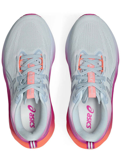 Asics Novablast 5, scarpa running donna azzurra con ammortizzazione
