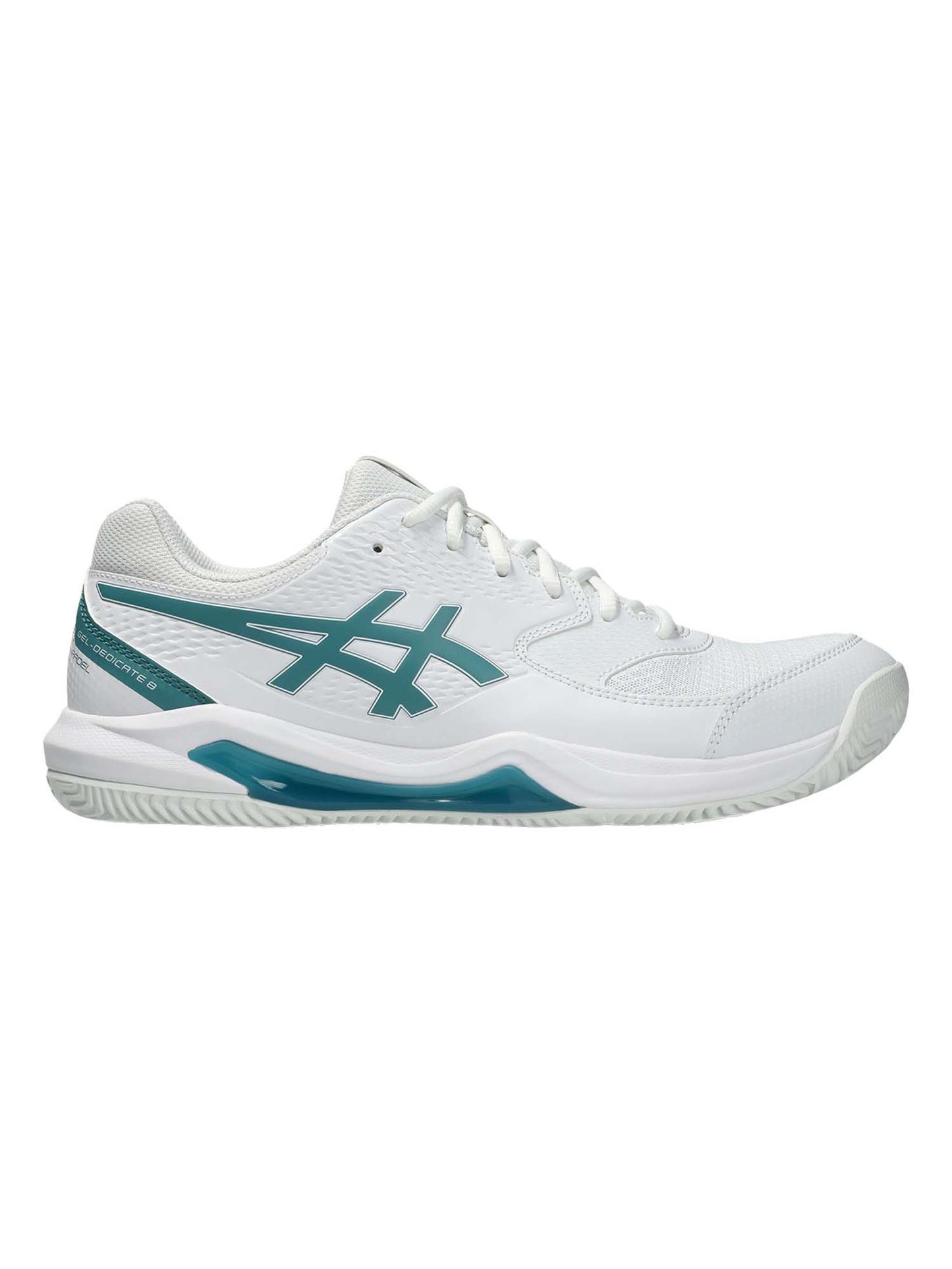 Asics Gel-Dedicate 8, scarpe da tennis uomo bianche