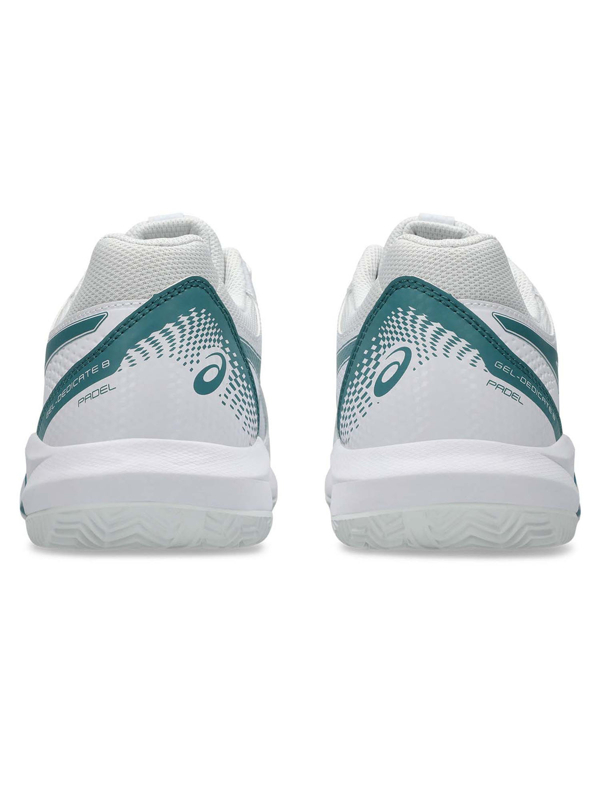 Asics gel-dedicate 8 scapa padel da uomo bianco