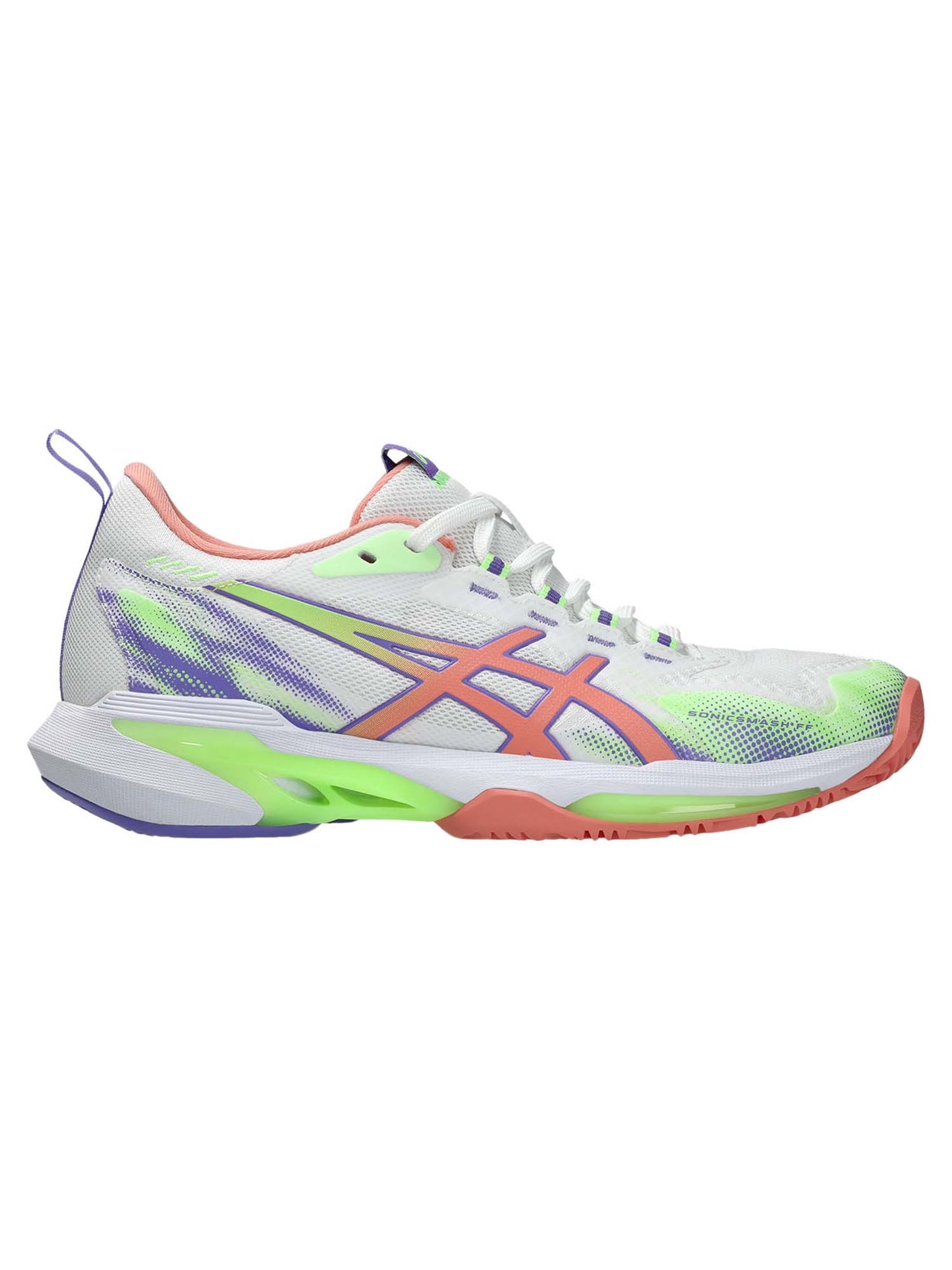 Asics Sonicsmash, scarpe da tennis donna bianche leggere e reattive
