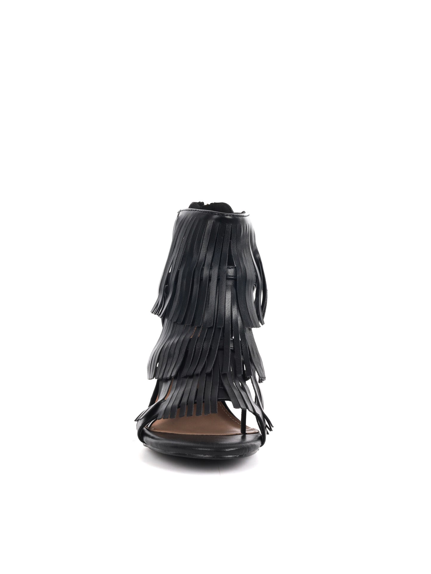 Sandalo elegante Clyo' nero da donna, versatile per ogni occasione