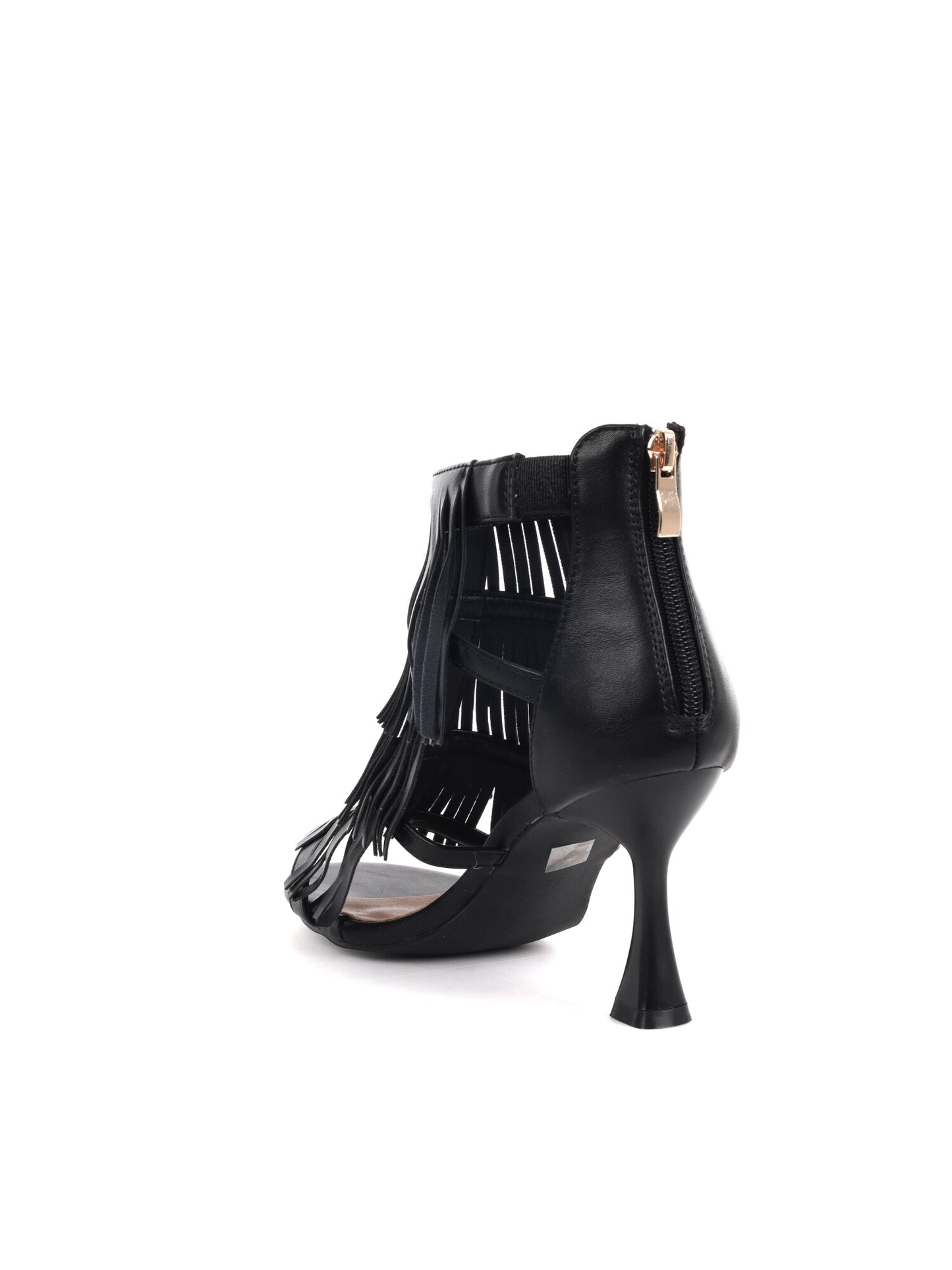 Sandalo elegante Clyo' nero da donna, versatile per ogni occasione