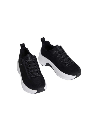 Calvin Klein Chunky Run, sneakers nere da donna dal design scultoreo
