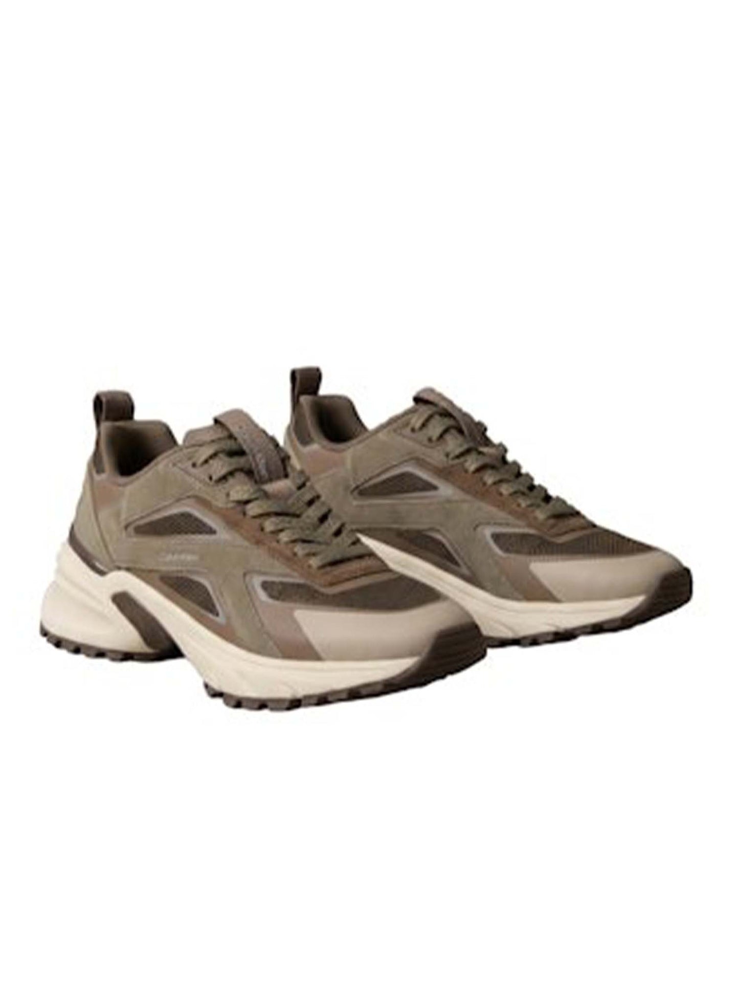 Calvin Klein Hike Runner, sneakers da donna marroni