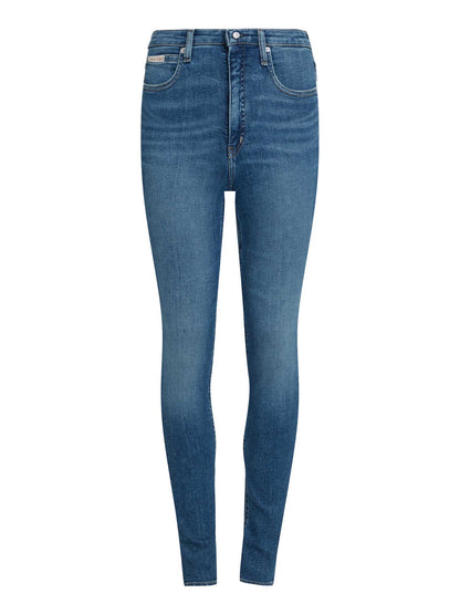 DENIM HIGH RISE SKINNY CALVIN KLEIN JEANS DONNA JEANS SCURO