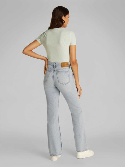 DENIM AUTHENTIC BOOTCUT CALVIN KLEIN JEANS DONNA JEANS CHIARO