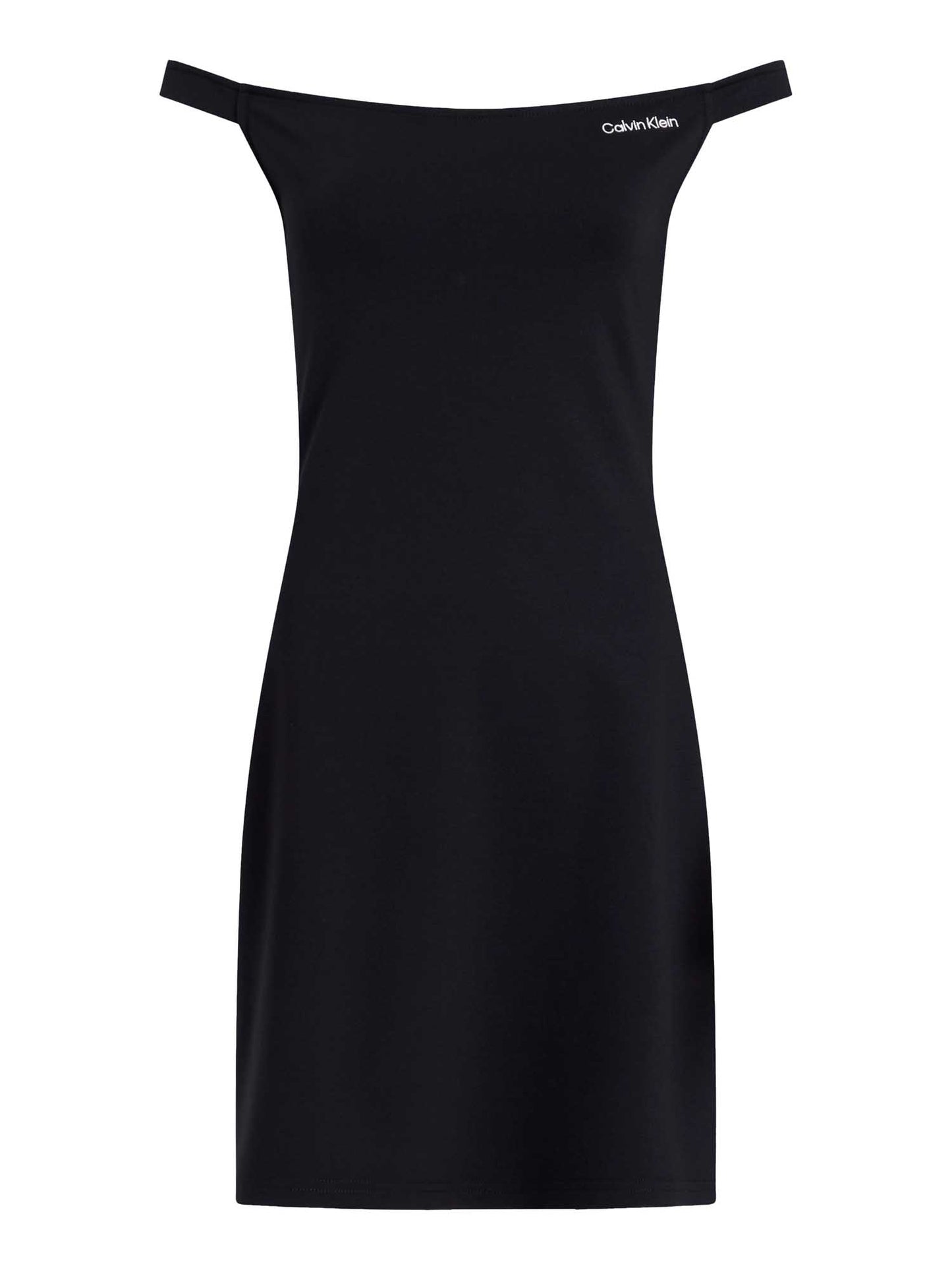 VESTITO LOGO MILANO BARDO CALVIN KLEIN JEANS DONNA NERO