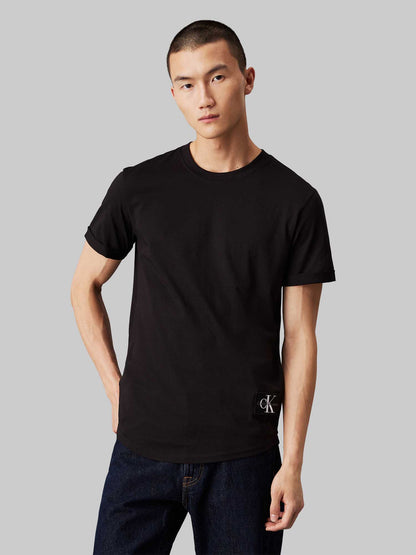 T-SHIRT CLASSIC CALVIN KLEIN JEANS DA UOMO NERO