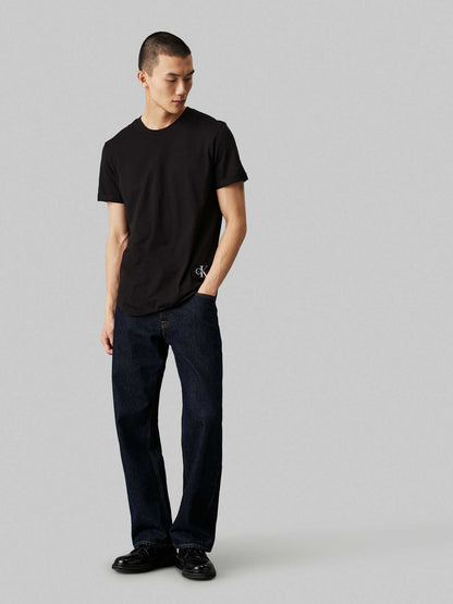 T-SHIRT CLASSIC CALVIN KLEIN JEANS DA UOMO NERO