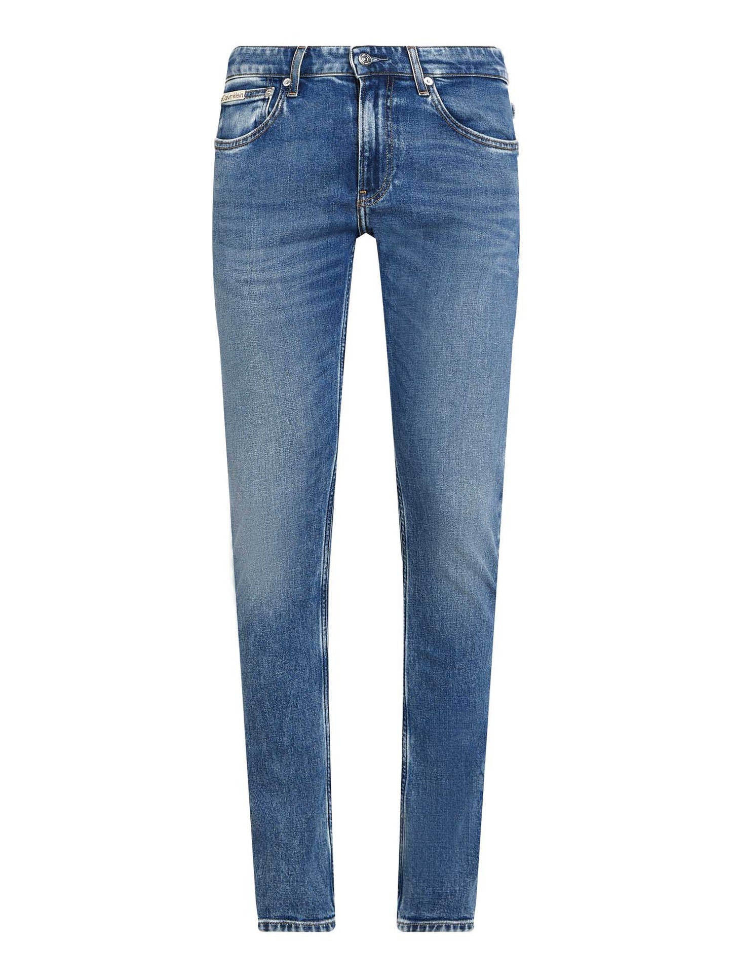 DENIM SLIM CALVIN KLEIN JEANS UOMO JEANS CHIARO